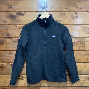 Patagonia Black 1/2 Zip Better Sweater Fleece